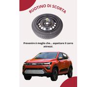 Ruotino di Scorta 15" per DACIA SPRING - 125/80R15 (58x14 cm)