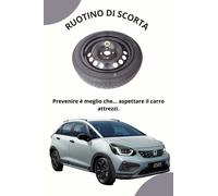 Ruotino di Scorta 15" per HONDA JAZZ - 125/80R15 (58x14 cm)