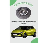 Ruotino di Scorta 15" per HYUNDAI I20 - I20 ACTIVE 125/80R15 (4 fori)