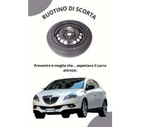 RUOTINO DI SCORTA 15" PER FIAT BRAVO CON CRIC CHIAVE E SACCA (56X13cm)