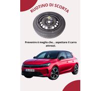 Ruotino di Scorta 15" per OPEL CORSA F (dal 2020) 4 fori - 125/80R15