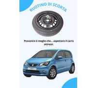 Ruotino Di Scorta 15" per SEAT MII - 125/80R15 (58x14 cm)