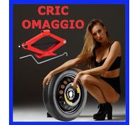 Ruotino di scorta 16" Dacia Duster 145/90R16 5 Fori con Cric R16 DOT 2025 Top