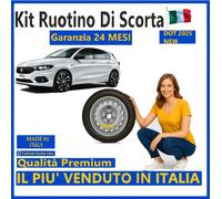 Ruotino di scorta 16" Fiat Tipo 5 Fori R16 Subito Disponibile Pronta Consegna