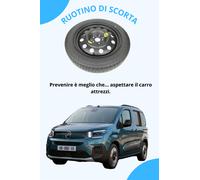 Ruotino di Scorta 16" per CITROEN BERLINGO dal 2018 (5 fori) 135/90R16