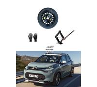 Ruotino di Scorta 16" per Citroen C3 Aircross con cric e guanti 125/85 dot 2025