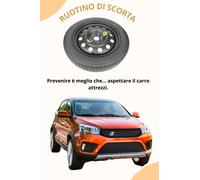 Ruotino di Scorta 17" per Evo 4 con kit 125/80R17 Pneumatico prodotto 2023