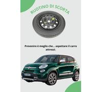 Ruotino di Scorta 16" per FIAT 500L - 61x14 cm