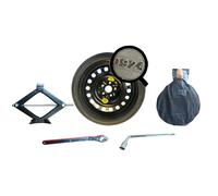 Ruotino di Scorta 16" per Fiat Tipo / Cross con Cric Chiave Sacca 61x13cm