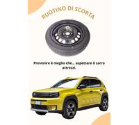 Ruotino di scorta 16" per FIAT GRANDE PANDA 2025 (62x14 cm), DOT 2025