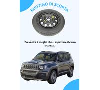 Ruotino di scorta 16" per JEEP RENEGADE 145/90R16 (67x15 cm)