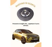 Ruotino di scorta 16" per NUOVA LANCIA YPSILON - 125/85R16 (62x14 cm)