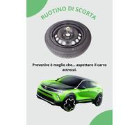 Ruotino di Scorta 16" per OPEL MOKKA e MOKKA-E (4 fori) - 125/85R16