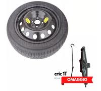 RUOTINO DI SCORTA ORIGINALE 16" per RENAULT CAPTUR FINO A 2019 125/70r16