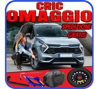 Ruotino Di Scorta 17" 5 Fori Kia Sportage Con Kit Cric Chiave Sacca DOT2025
