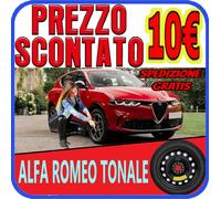 Ruotino di scorta 17" Alfa Romeo Tonale 5 Fori Ruota Gomma DOT 2025 Disponibile