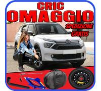 Ruotino di scorta 17" Citroën C3 Aircross 4 Fori con Cric Chiave e Sacca R17