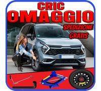 Ruotino di scorta 17" Kia Sportage 5 Fori con Cric e Chiave R17 DOT 2025 Top