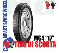 Ruotino Di Scorta 17" MG MG4 5 Fori Con Guanti 135/80R17