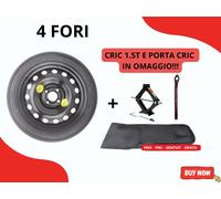Ruotino di Scorta 17" per DONGFENG SHINE (63,2x13 cm) con Cric 1.5T Omaggio