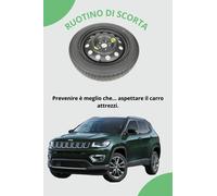 Ruotino di Scorta 17" per JEEP COMPASS dal 2006 al 2016 - 125/80R17