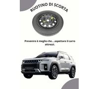 Ruotino di Scorta 17" PER MITSUBISHI ECLIPSE CROSS DOT RECENTE 135/90R17