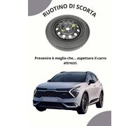 Ruotino di scorta 17" per KIA SPORTAGE - 135/90R17 (67.5x15 cm)