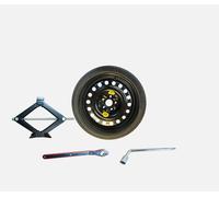 Ruotino di Scorta 17" per MERCEDES CLK (63,2 x 13 cm) con cric e chiave