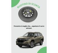 Ruotino di scorta 17" per SUBARU FORESTER SK e SL dal 2018 (ingombro 68x15 cm)