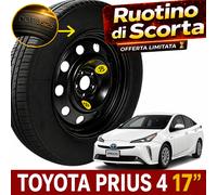 Ruotino di scorta 17" per TOYOTA PRIUS tutte versioni 61x14 Nuovo Originale Oem