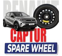 Ruotino di scorta 17" Renault Captur 5 Fori R17 DOT 2025 Subito Disponibile