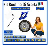 Ruotino di scorta 17" Subaru Legacy BS 5 Fori con Cric e Chiave R17 DOT 2025