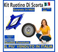 Ruotino di scorta 17" Subaru Legacy BS 5 Fori con Cric R17 DOT 2025 Compatibile