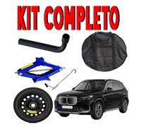 Ruotino di scorta 18" Bmw X1 F48 U11 5 Fori con Cric e Chiave Sacca R18 DOT 2025