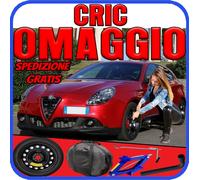 Ruotino Di Scorta 18 Per Alfa Romeo Giulietta 940 1750 240Cv Cric Chiave Sacca