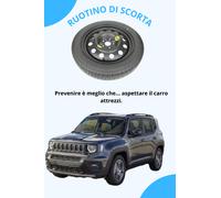 Ruotino di scorta 18" per JEEP RENEGADE 4x4 - 145/80R18 (69x16 cm)