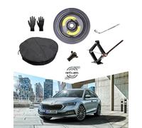 Ruotino di scorta 18" PER SKODA Octavia/Superb con Cric Chiave Sacca Vite Guanti