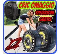 Ruotino di Scorta 18 Ruota 5 Fori Porsche Cayenne Cric Chiave Sacca Crick ps