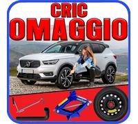 Ruotino di scorta 18" Volvo XC40 5 Fori con Cric Chiave e Crick R18 DOT 2025