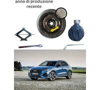 Ruotino di Scorta 19" per Audi Q3 con Cric a Crichetto Chiave e Sacca