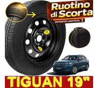 Ruotino di scorta 19" Per Audi Q3 e Sacca 125/70 R19 Dot 2025