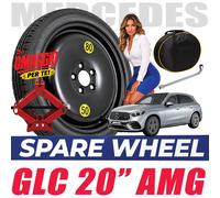 Ruotino Di Scorta 20" Per Kit Mercedes GLC Con Cric Chiave E Sacca 145/65R20