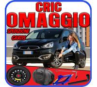 Ruotino Di Scorta 4Fori Da 14 Per Mitsubishi Space Star Con Cric + Chiave Sacca