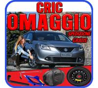 Ruotino Di Scorta 4Fori Da 15 Per La Suzuki Baleno Con Kit Cric + Chiave Sacca p