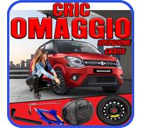 Ruotino Di Scorta 4Fori Da 15 Per La Suzuki Wagon R Con Kit Cric + Chiave Sacca