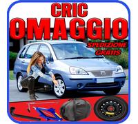 Ruotino Di Scorta 4Fori Da 15 Per Suzuki Liana Con Kit Cric Crick + Chiave Sacca