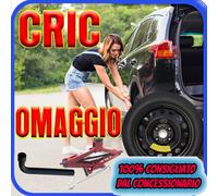 Ruotino Di Scorta 4Fori Misura Da 15 Mitsubishi Colt Z30 + Kit Cric Crick Chiave