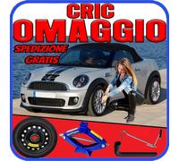 Ruotino Di Scorta 4Fori Misura Da 15 Per Mini Roadster R59 Con Kit Cric + Chiave