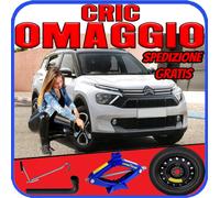 Ruotino Di Scorta 4Fori Misura Da 17 Per Citroën C3 Aircross Con Kit Cric Chiave