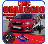Ruotino Di Scorta 4Fori Misura Ruota Da 15 Per La Peugeot 108 Con Kit Cric Crick